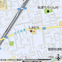 株式会社とらの門　秋津店周辺の地図