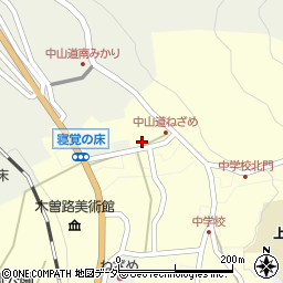 長野県木曽郡上松町小川2376-2周辺の地図