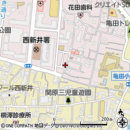 東京都足立区西新井栄町1丁目15-28周辺の地図