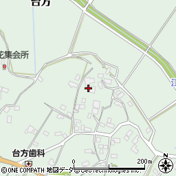 千葉県成田市台方549周辺の地図