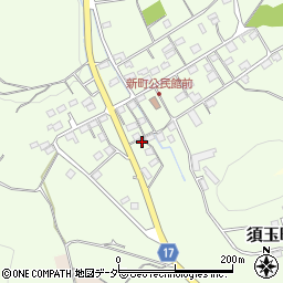 山梨県北杜市須玉町若神子新町162周辺の地図