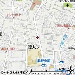 東京都板橋区徳丸3丁目周辺の地図