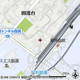 千葉県成田市囲護台1096-1周辺の地図