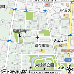 東京都足立区綾瀬7丁目周辺の地図
