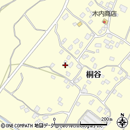 千葉県香取市桐谷497周辺の地図