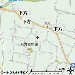 千葉県成田市台方277-2周辺の地図