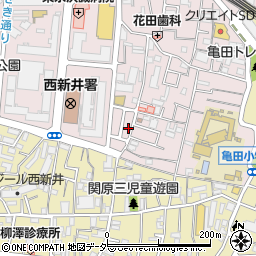 東京都足立区西新井栄町1丁目15-27周辺の地図
