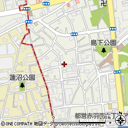 東京都北区赤羽西6丁目29-4周辺の地図