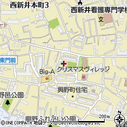 都営興野町住宅Ｃ－１０号棟周辺の地図