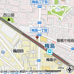 グローバルエステート株式会社　梅島店周辺の地図