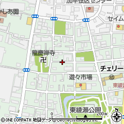 東京都足立区綾瀬7丁目14周辺の地図