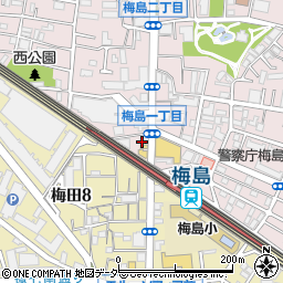 八芳亭周辺の地図