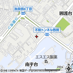 千葉県成田市囲護台1050周辺の地図