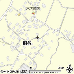 千葉県香取市桐谷465周辺の地図