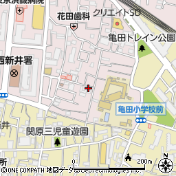 東京都足立区西新井栄町1丁目4-18周辺の地図