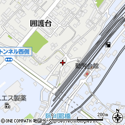 千葉県成田市囲護台1100-16周辺の地図