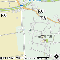 千葉県成田市台方182周辺の地図