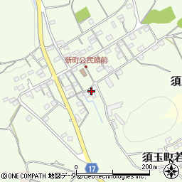 山梨県北杜市須玉町若神子新町153周辺の地図
