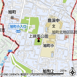 上練馬公園周辺の地図