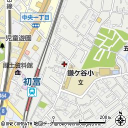 鎌ケ谷中央一郵便局周辺の地図