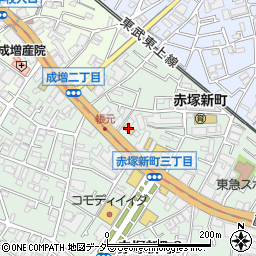 セブンイレブン板橋赤塚新町２丁目店周辺の地図