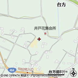 千葉県成田市台方571周辺の地図
