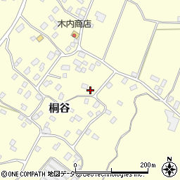 千葉県香取市桐谷466周辺の地図