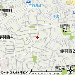 東京都北区赤羽西4丁目9-8周辺の地図