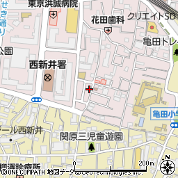 東京都足立区西新井栄町1丁目15-26周辺の地図