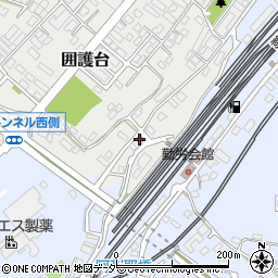 千葉県成田市囲護台1100-1周辺の地図