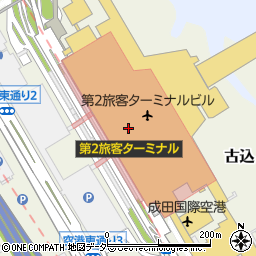 横浜植物防疫所　成田支所Ｂゾーンカウンター周辺の地図