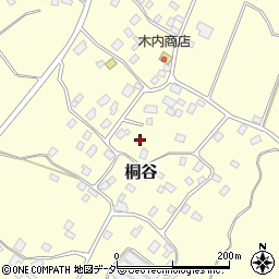 千葉県香取市桐谷483周辺の地図