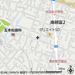 五本松コーポ周辺の地図
