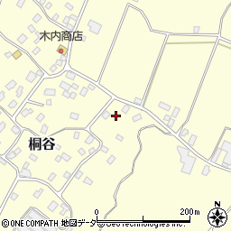千葉県香取市桐谷454周辺の地図