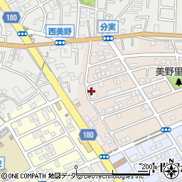 千葉県松戸市二十世紀が丘美野里町81周辺の地図