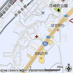 千葉県成田市不動ケ岡2155周辺の地図