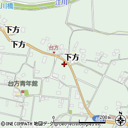 千葉県成田市台方308-5周辺の地図