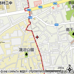 東京都北区赤羽西6丁目27-4周辺の地図