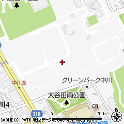 東京都足立区中川5丁目周辺の地図