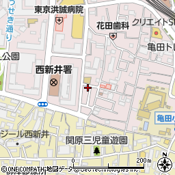東京都足立区西新井栄町1丁目15-9周辺の地図