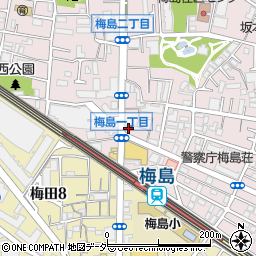 個別指導キャンパス梅島駅前校周辺の地図