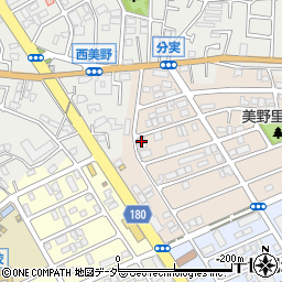 千葉県松戸市二十世紀が丘美野里町82周辺の地図