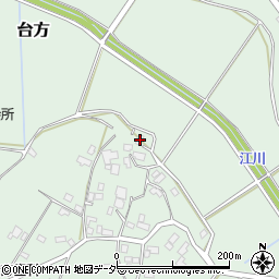 千葉県成田市台方545周辺の地図
