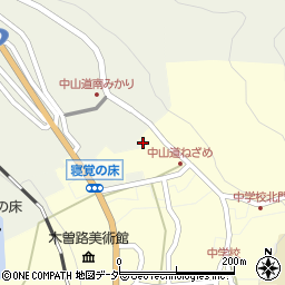長野県木曽郡上松町小川2372-3周辺の地図