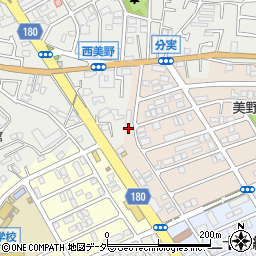 千葉県松戸市二十世紀が丘美野里町10周辺の地図