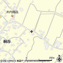 千葉県香取市桐谷443周辺の地図