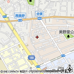 千葉県松戸市二十世紀が丘美野里町75周辺の地図