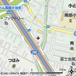 千葉県松戸市小山490-1周辺の地図