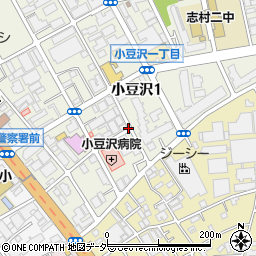 東京都板橋区小豆沢1丁目周辺の地図