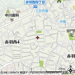 東京都北区赤羽西4丁目7-3周辺の地図